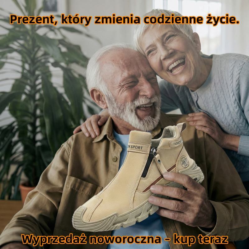 🐂【Wyprodukowano w USA】【⏰50% zniżki dzisiaj - Nie przegap!】✅ Szerokość K + wkładka z pianki memory + skóra premium 🔴Certyfikat CE/urządzenie medyczne