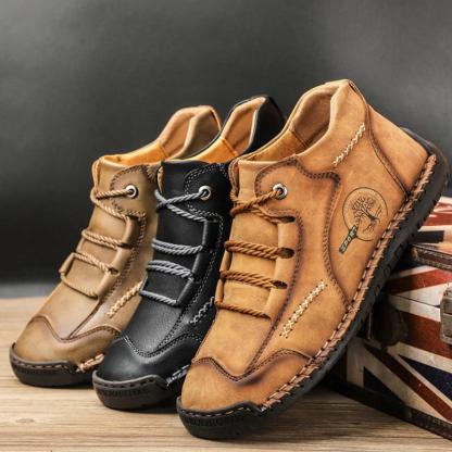 [ОГРАНИЧЕНА ОФЕРТА: 50% ОТСТЪПКА] Марка ZAROTRAVEL - Стилни, меки и удобни кожени обувки (опората за свода улеснява ходенето).