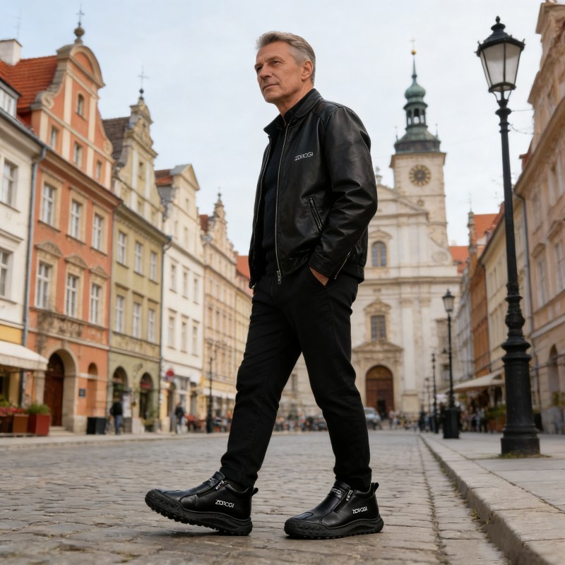 🐂【Wyprodukowano w USA】【⏰50% zniżki dzisiaj - Nie przegap!】✅ Szerokość K + wkładka z pianki memory + skóra premium 🔴Certyfikat CE/urządzenie medyczne