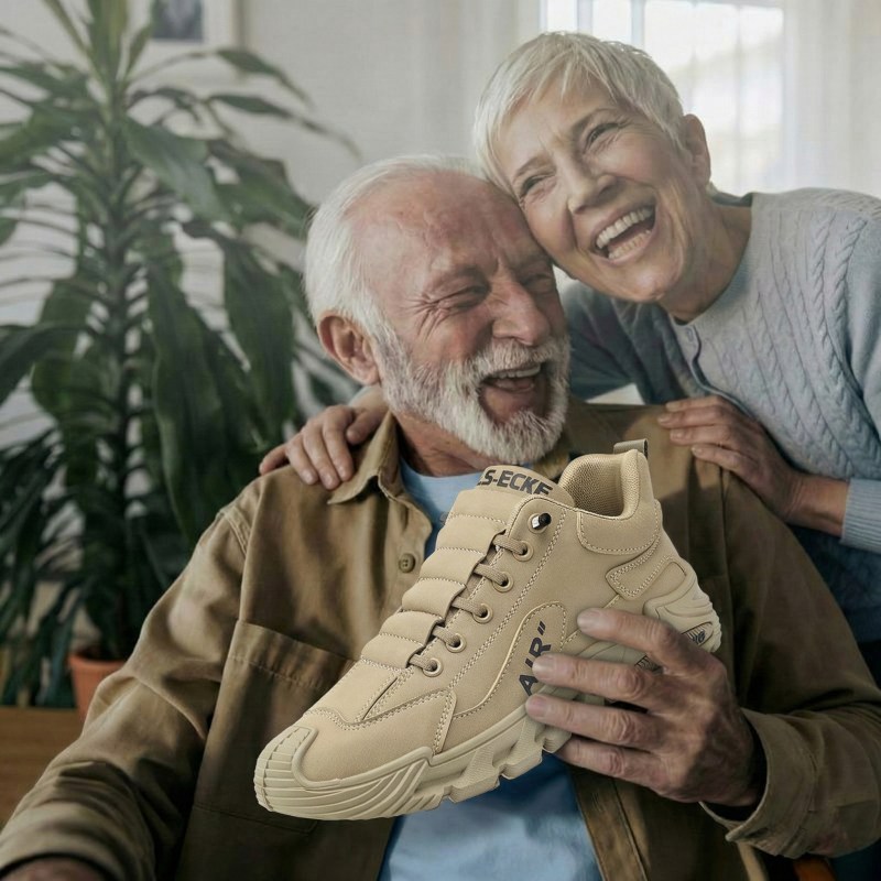 🐂【Wyprodukowano w USA】【⏰50% zniżki dzisiaj - Nie przegap!】✅ Szerokość K + wkładka z pianki memory + skóra premium 🔴Certyfikat CE/urządzenie medyczne