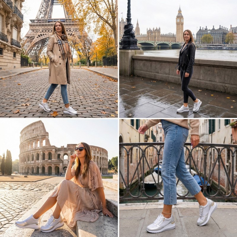 🐂【Skóra premium】【⏰30% zniżki dzisiaj - Nie przegap!】✅Szeroki nosek + konstrukcja zamka + wkładka z pianki memory 🔴Certyfikat CE/urządzenie medyczne