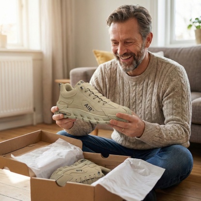 🐂【Wyprodukowano w USA】【⏰50% zniżki dzisiaj - Nie przegap!】✅ Szerokość K + wkładka z pianki memory + skóra premium 🔴Certyfikat CE/urządzenie medyczne