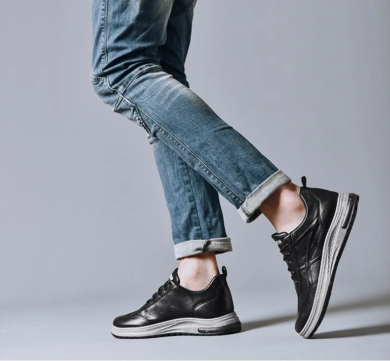 [Ograniczona czasowo: 60% zniżki, nie przegap] Stylowe, miękkie i wygodne włoskie skórzane buty ✅ Wsparcie łuku stopy ułatwia chodzenie