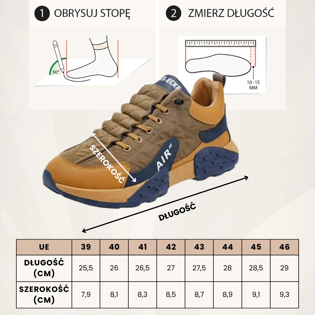 (🔥60% zniżki dzisiaj - nie przegap) ⏰Ergonomiczne - miękkie i wygodne ortopedyczne buty codzienne/sportowe (podparcie łuku stopy ułatwia chodzenie)