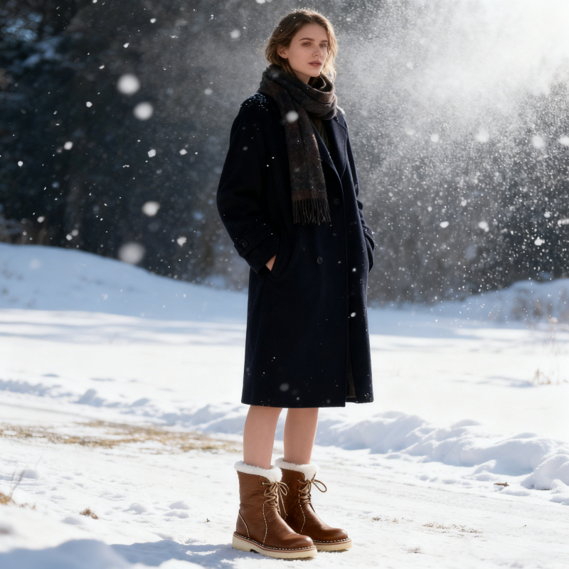 🐂【Skóra premium】【⏰30% zniżki dzisiaj - Nie przegap!】✅Szeroki nosek + szycie ręczne + wełniana podszewka🔴Atest CE / Wyrób Medyczny