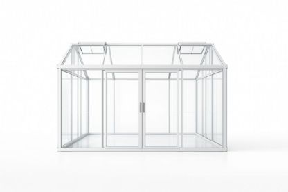 Serre Aluminium Verre Trempé 400x300x250cm