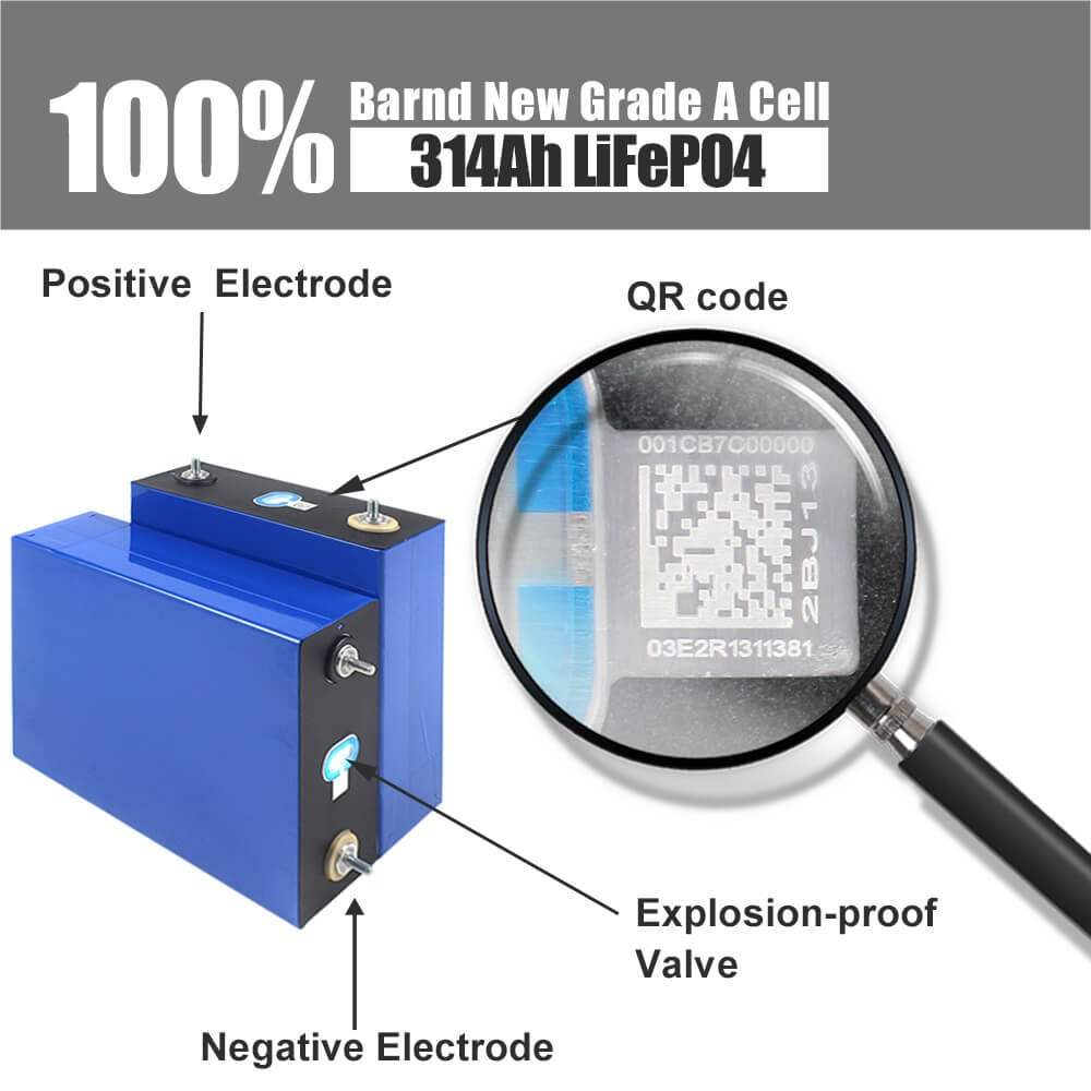 catl 314ah lifepo4 battery qr code