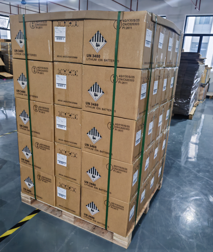 Original EVE MB56 628Ah LiFePO4 battery cell factory packaging