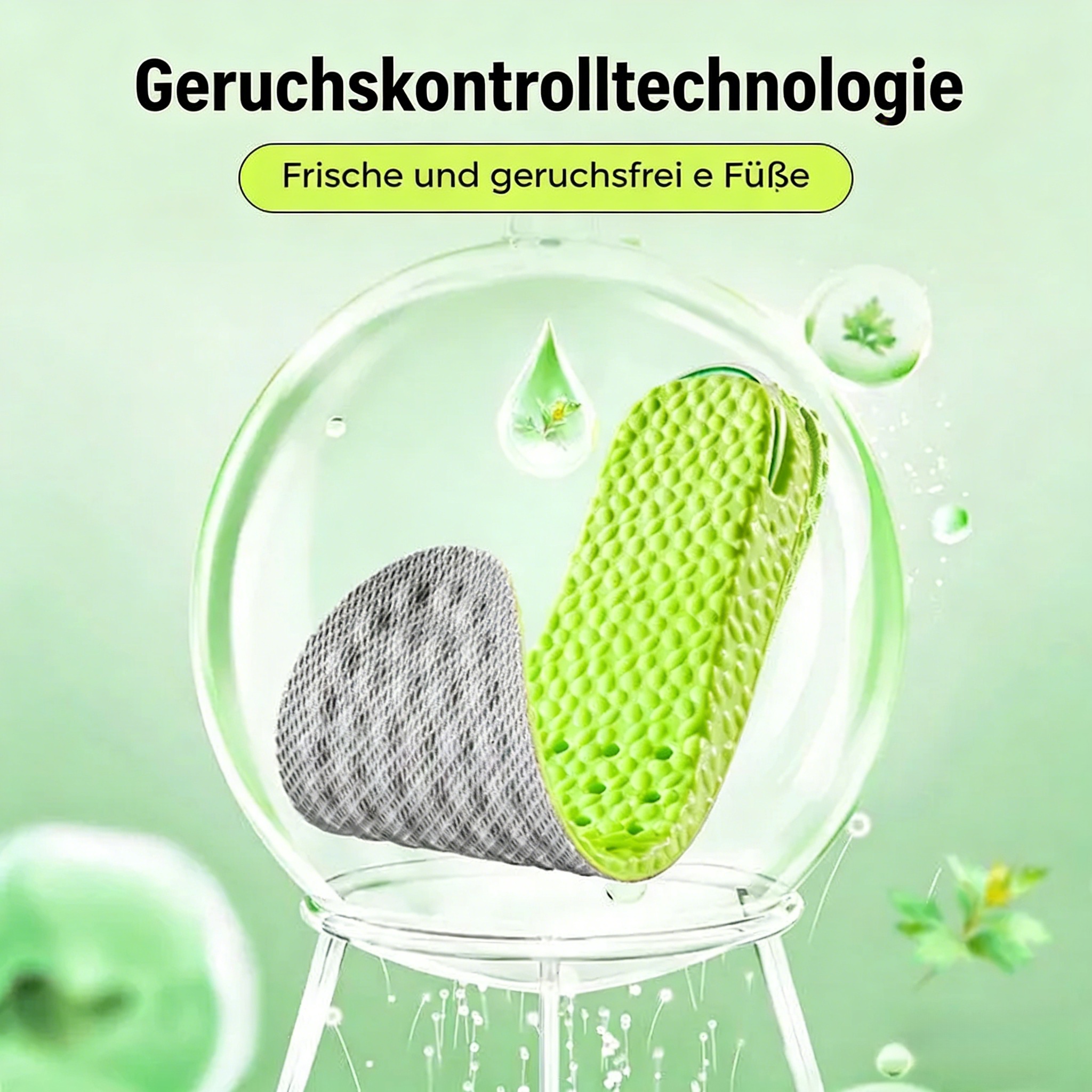 👞Bequeme Luftkissen-Einlegesohlen mit Größenvorteil