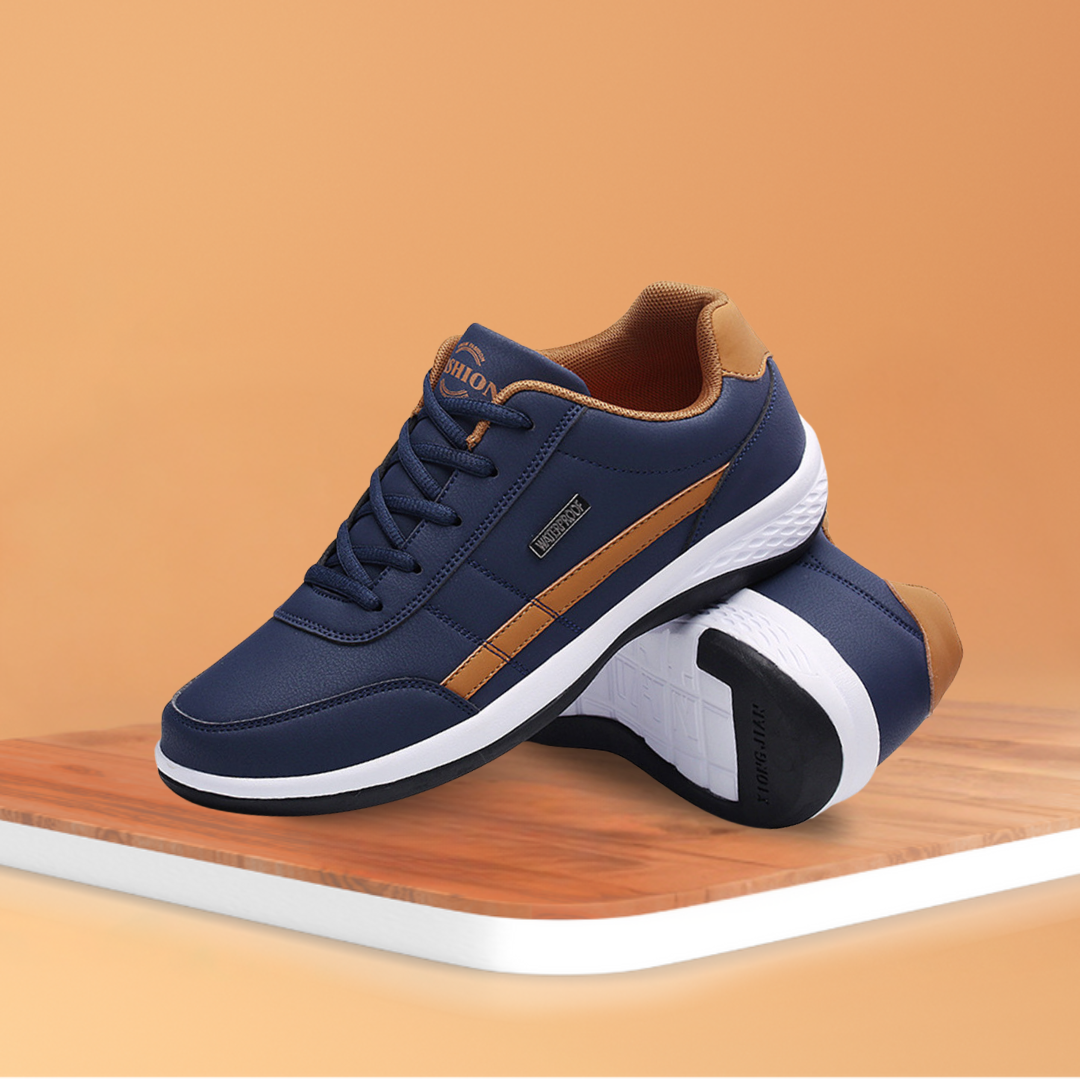  Wearlumes™ Orthopädische Herren-Ledersneaker | Atmungsaktiv 2026 Bestseller