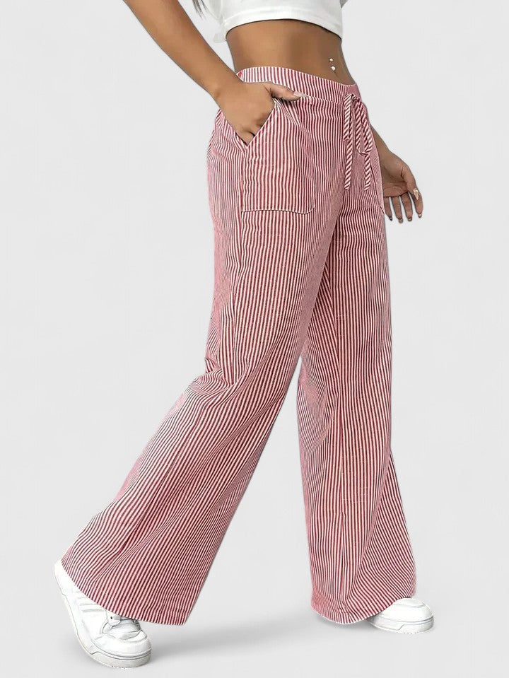 WEARLUMES™ – Bequeme Weite Hose mit Eleganten Details