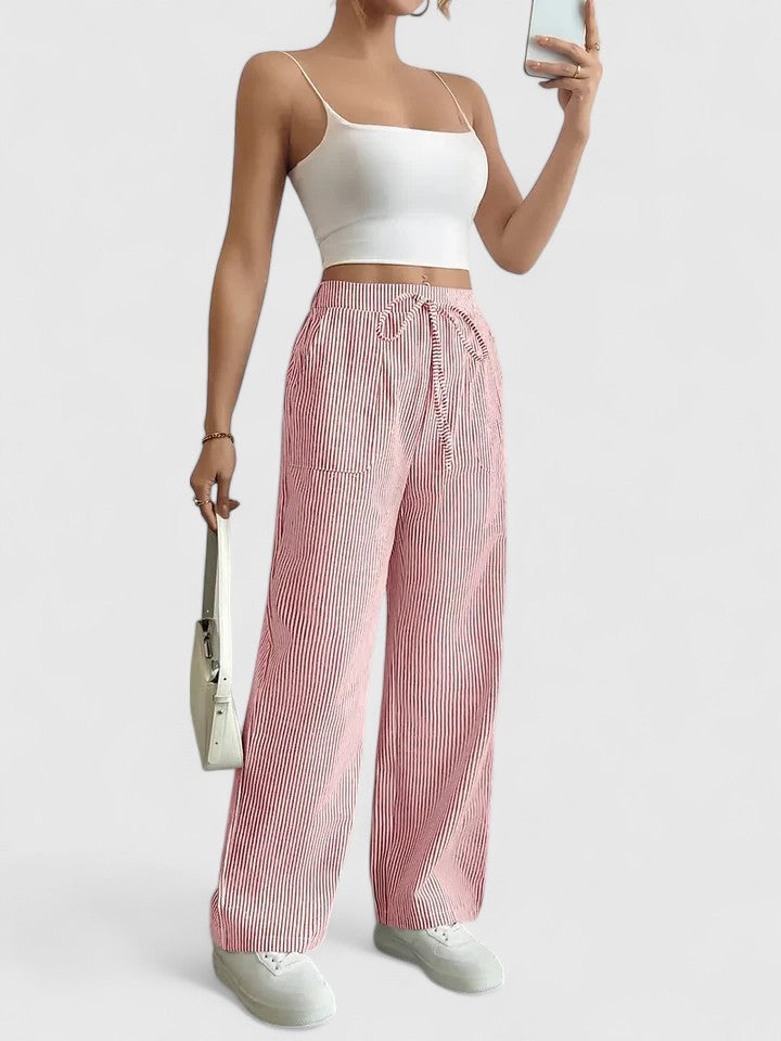 WEARLUMES™ – Bequeme Weite Hose mit Eleganten Details