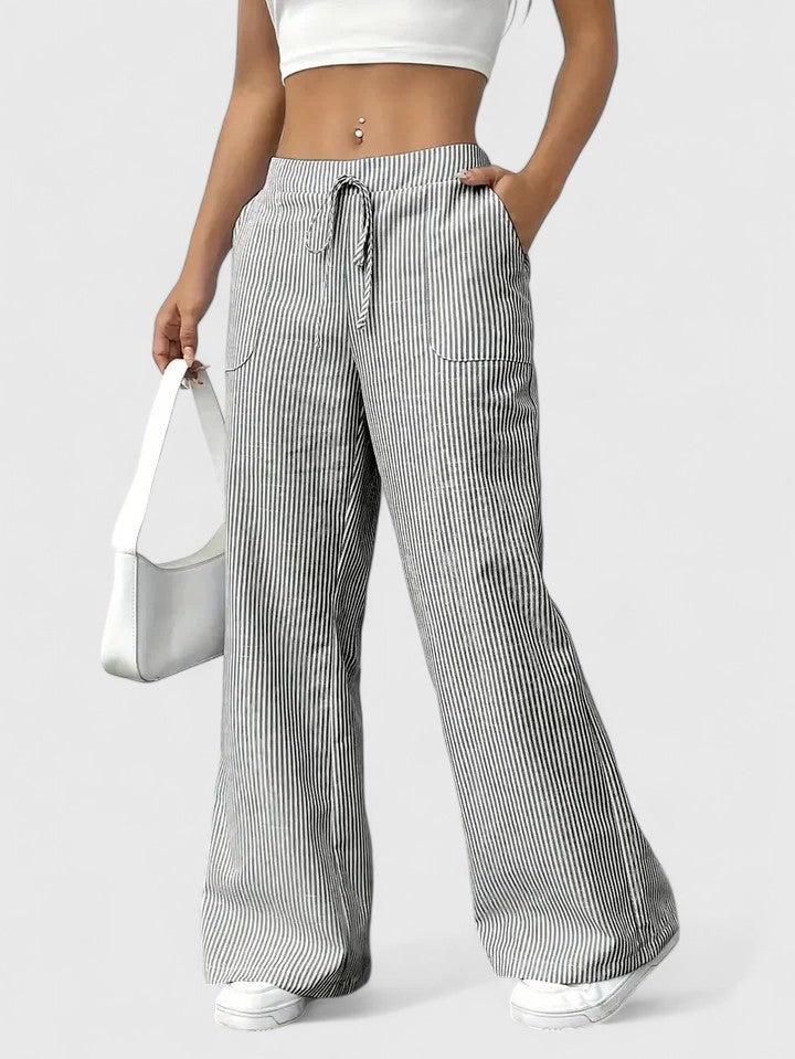 WEARLUMES™ – Bequeme Weite Hose mit Eleganten Details