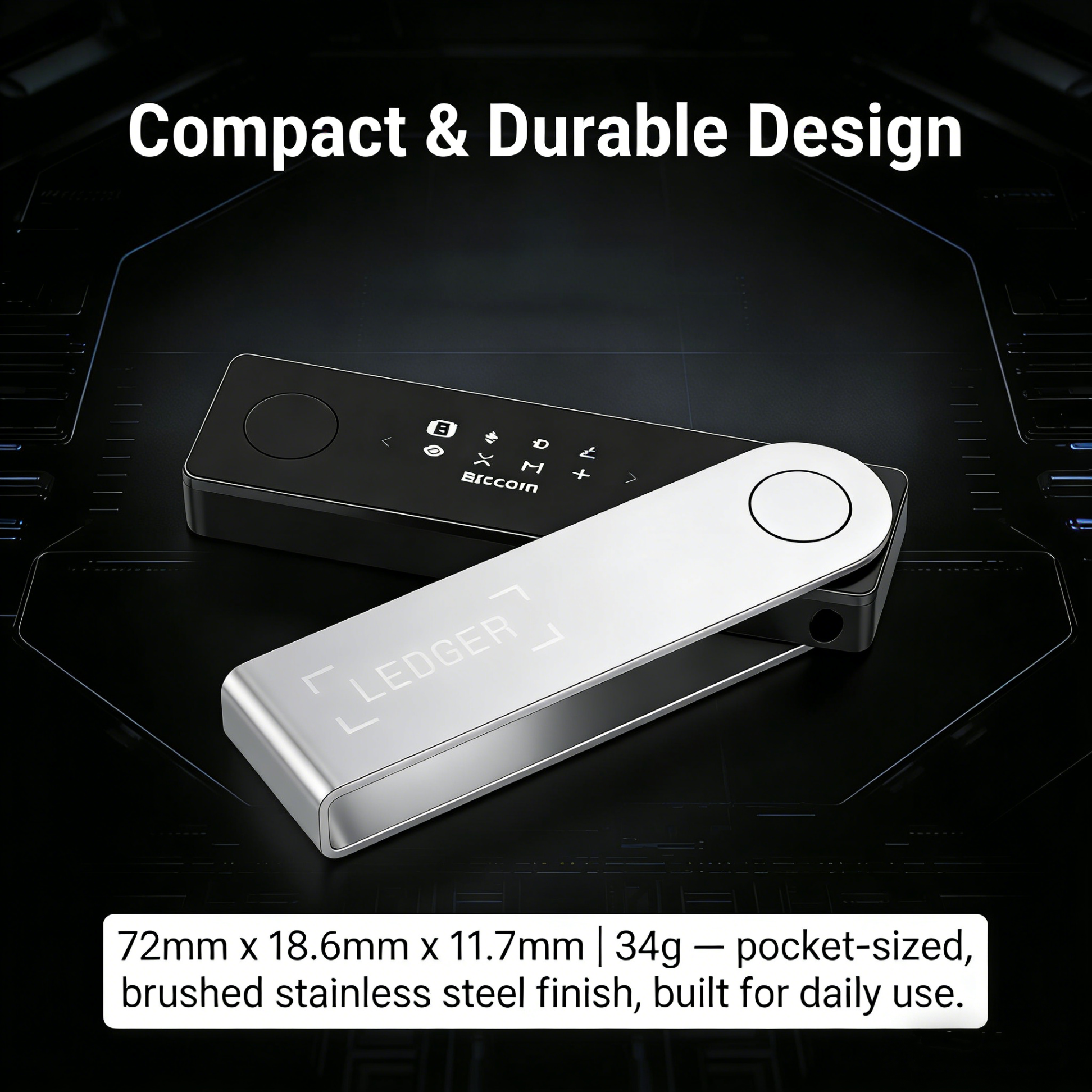 Compact & Durable Design