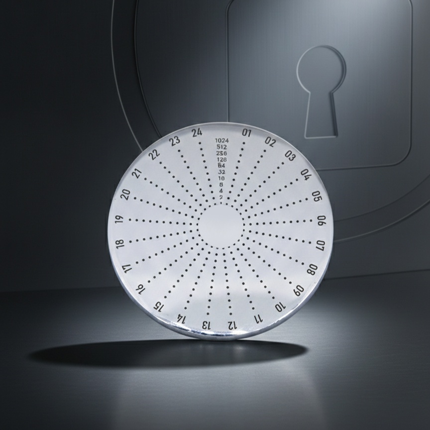 Stainless Steel Round Seed Phrase Backup Plate🎁Free Gift🎁