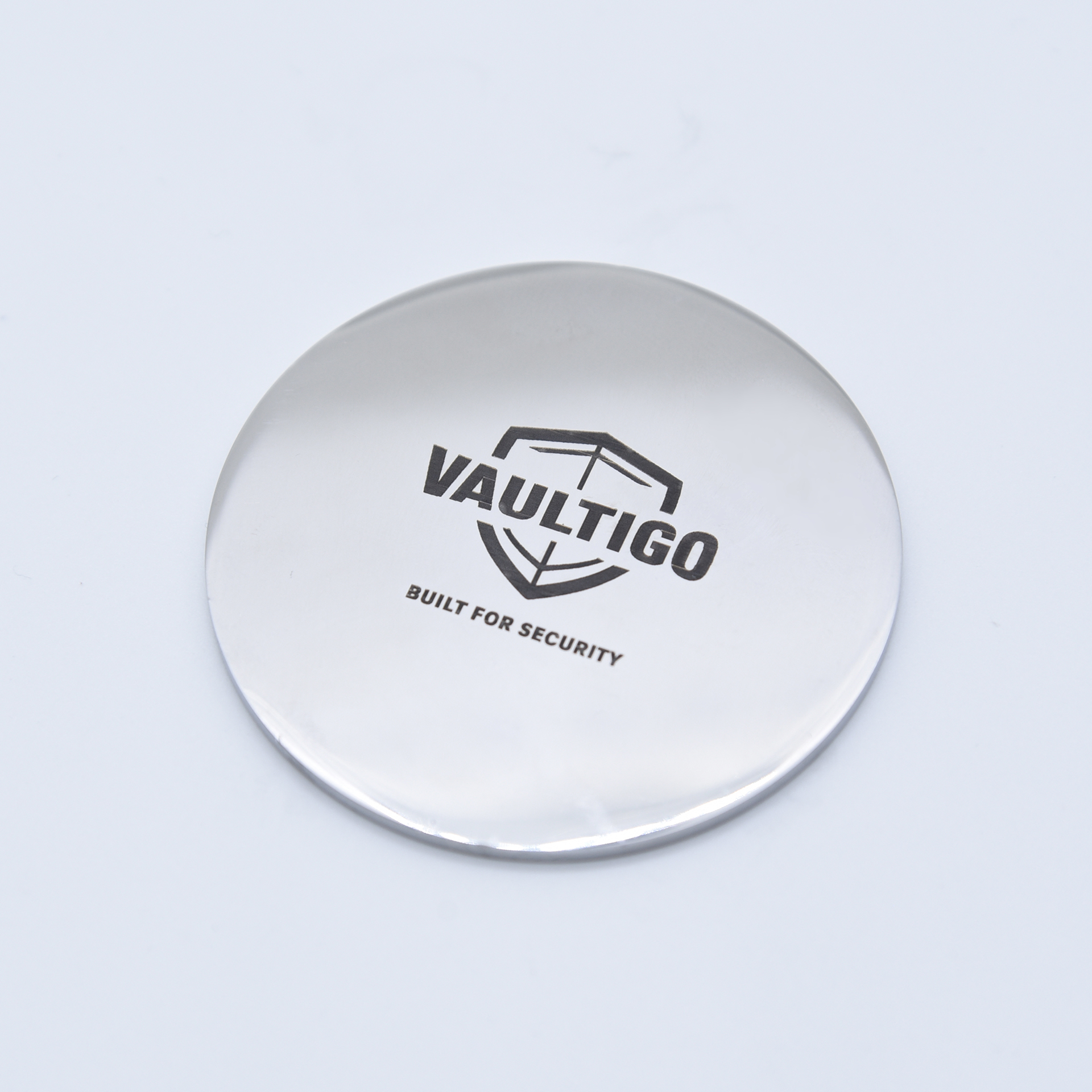 Stainless Steel Circle-Seed Phrase Storage