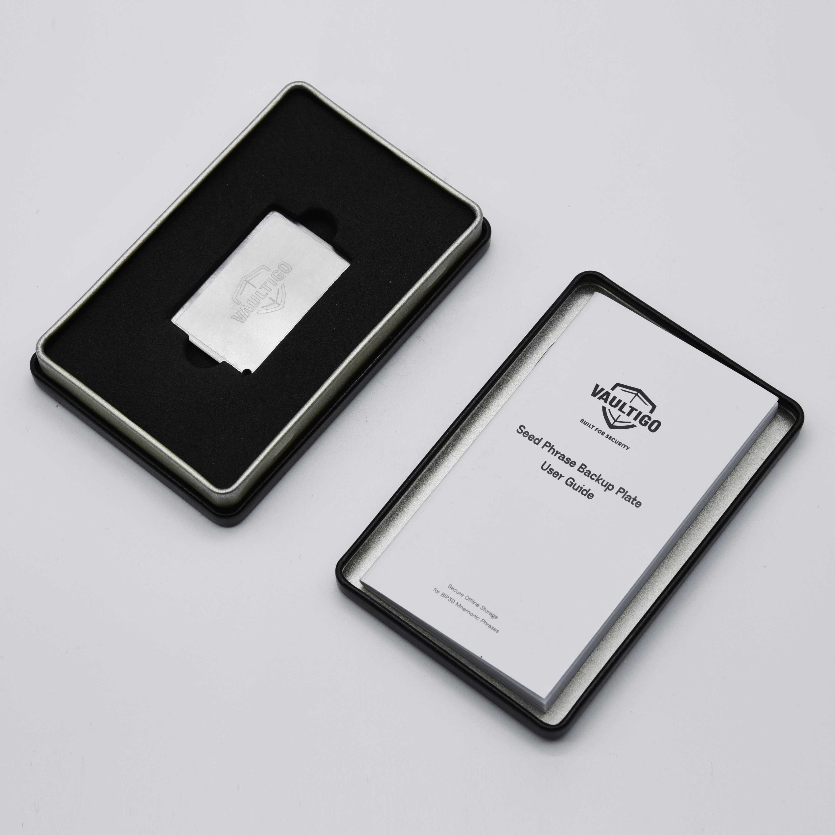 Titanium Mini Rectangle Seed Phrase Backup Plate🎁Free Gift🎁