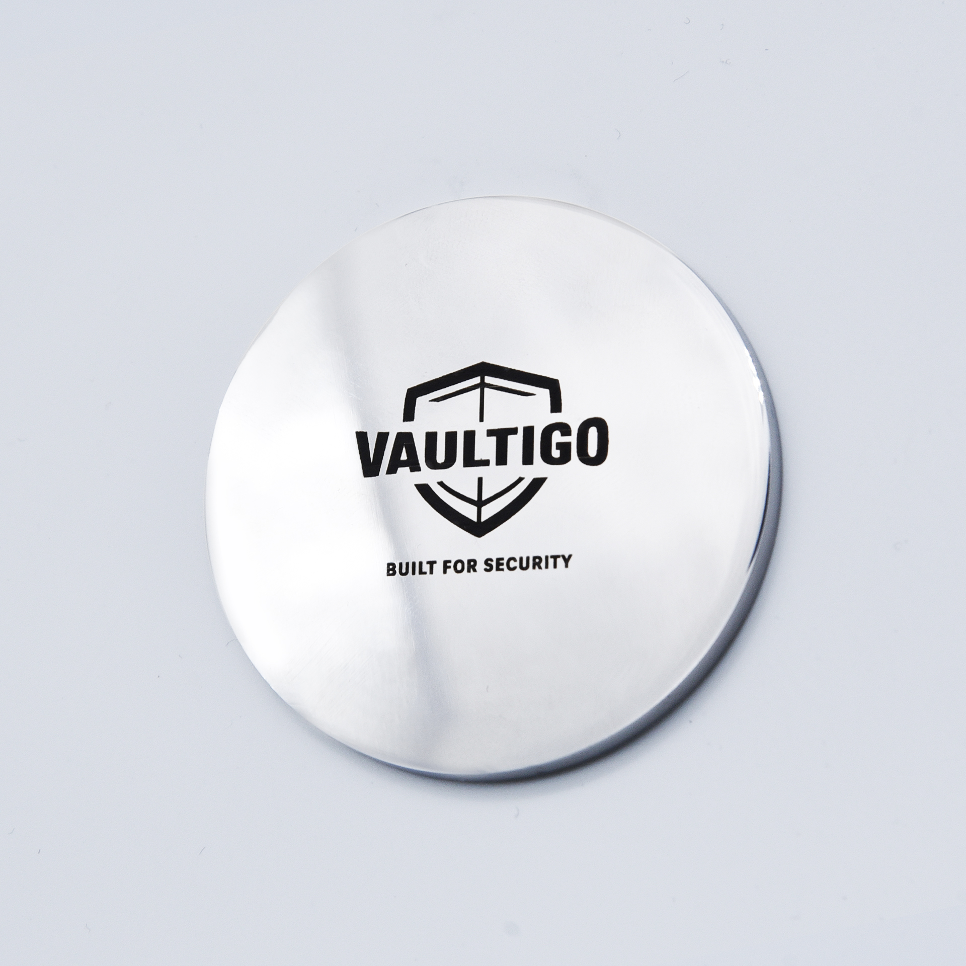 Stainless Steel Circle-Seed Phrase Storage