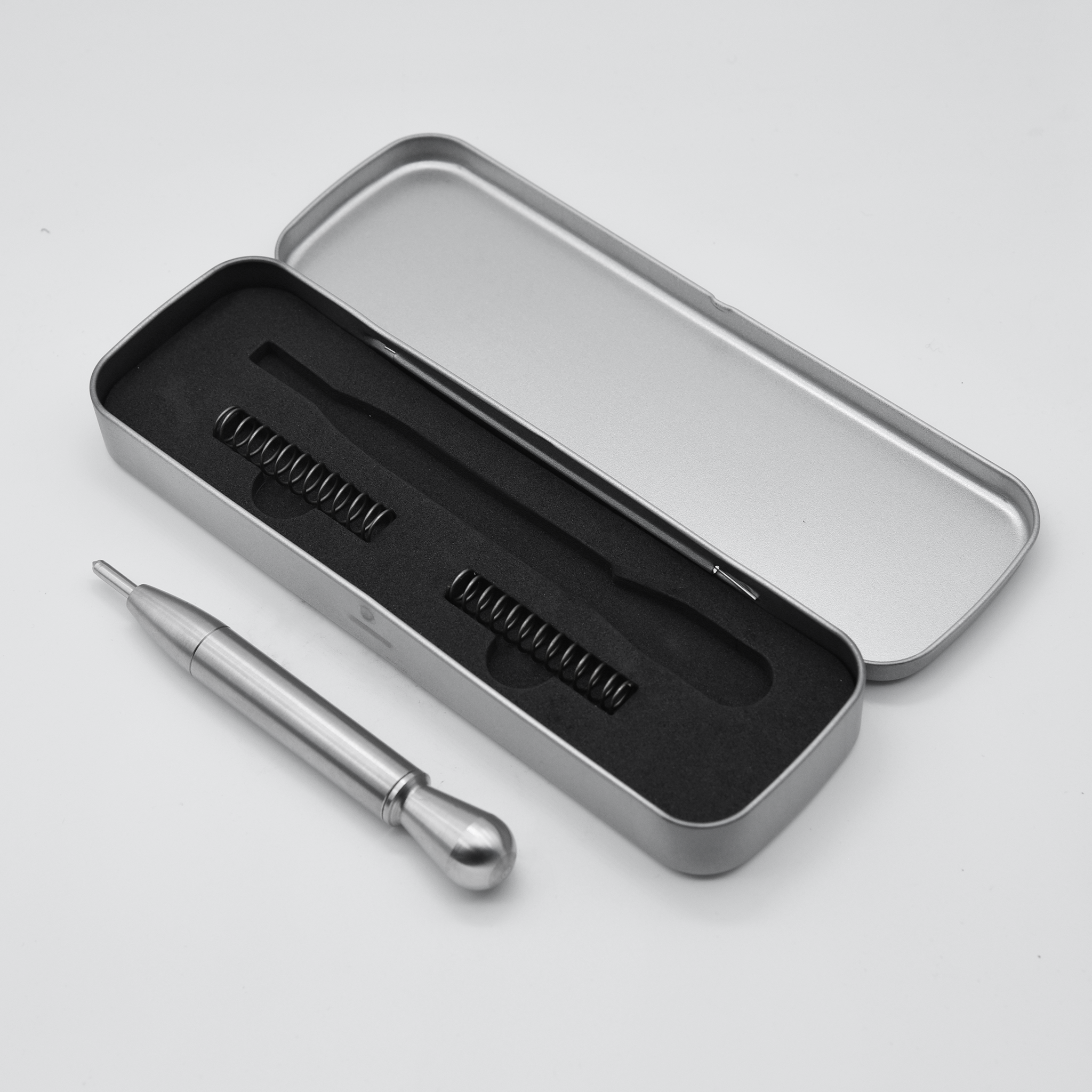 304 Stainless Steel Manual Center Punch Tool (Tungsten Steel Tip)