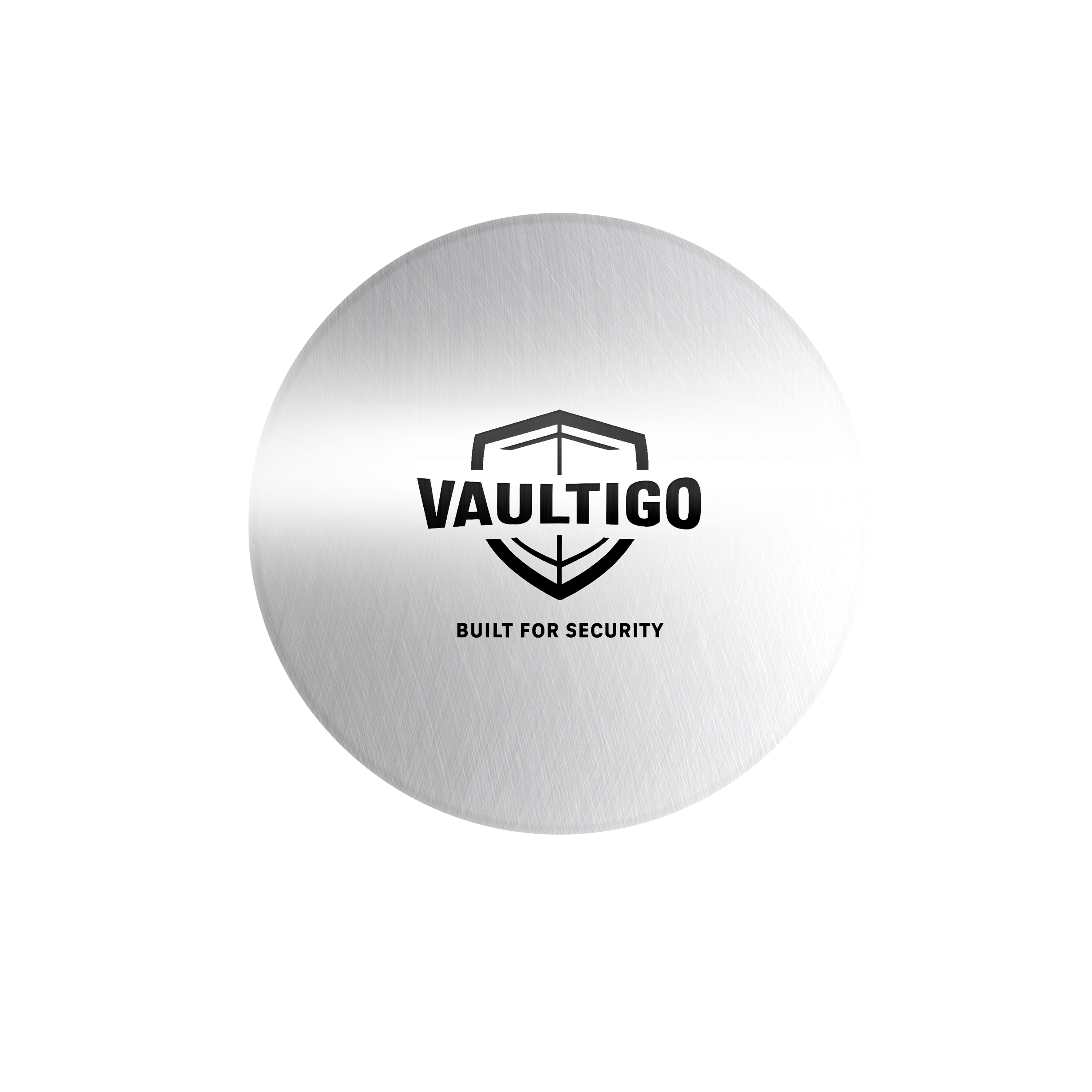 Stainless Steel Circle-Seed Phrase Storage