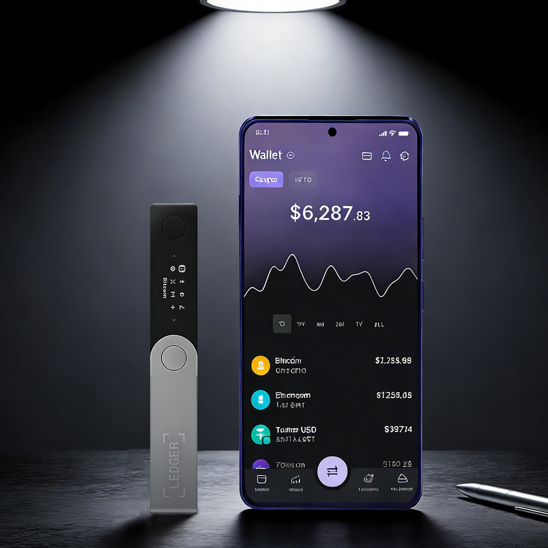 Ledger Nano X™ Bluetooth Crypto Hardware Wallet