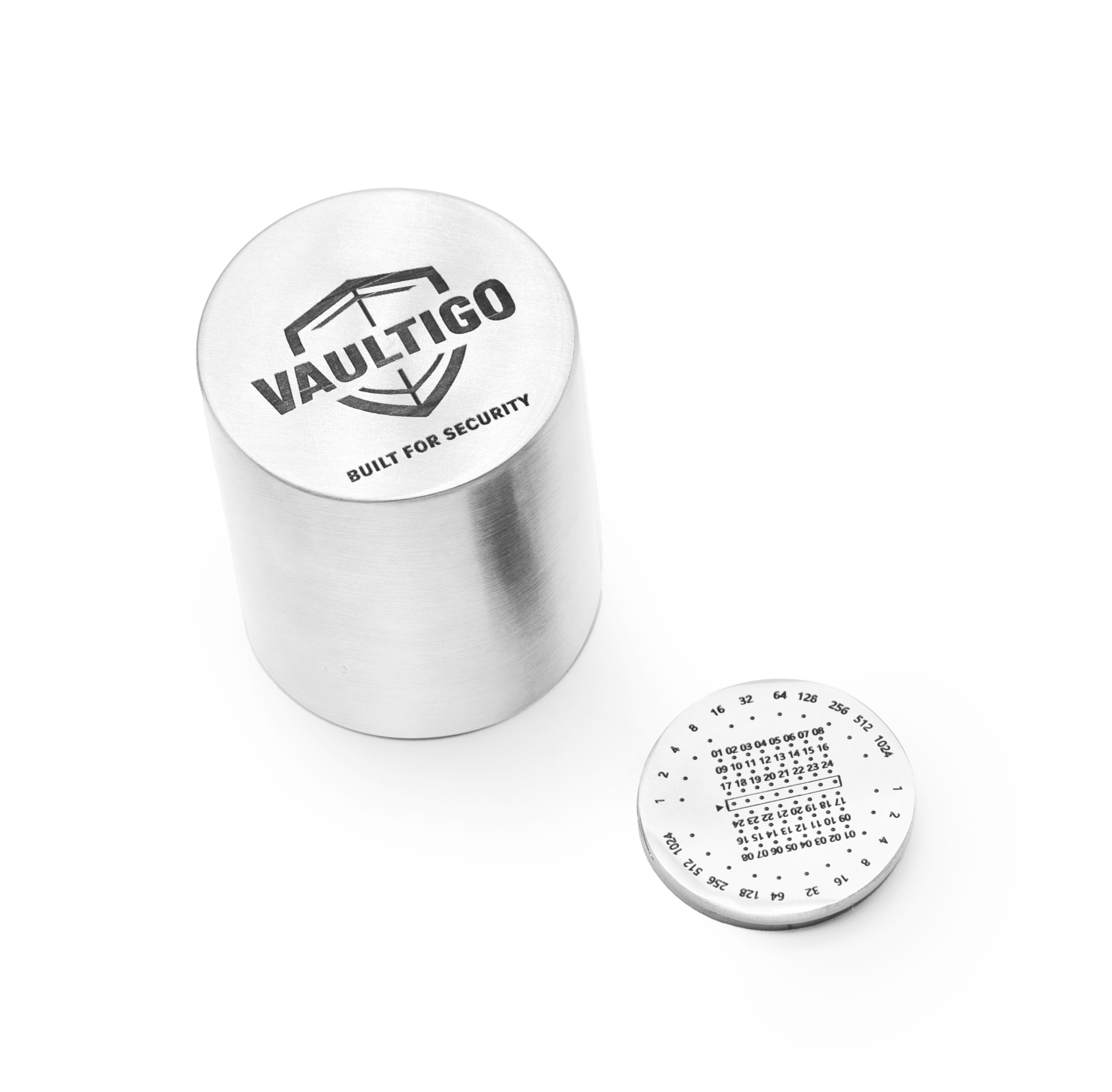 Stainless Steel Cylindrical-Seed Phrase Storage🎁Free Gift🎁