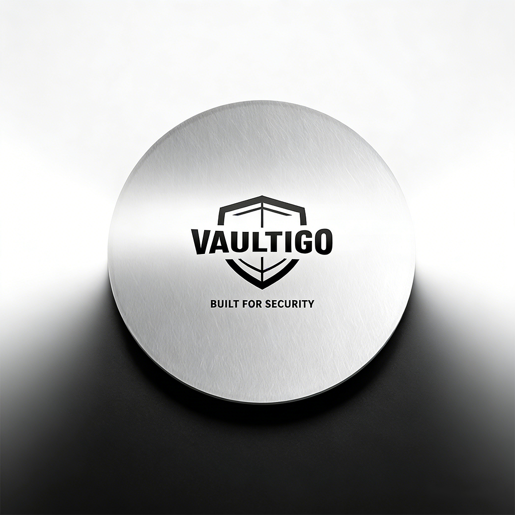 Stainless Steel Round Seed Phrase Backup Plate🎁Free Gift🎁