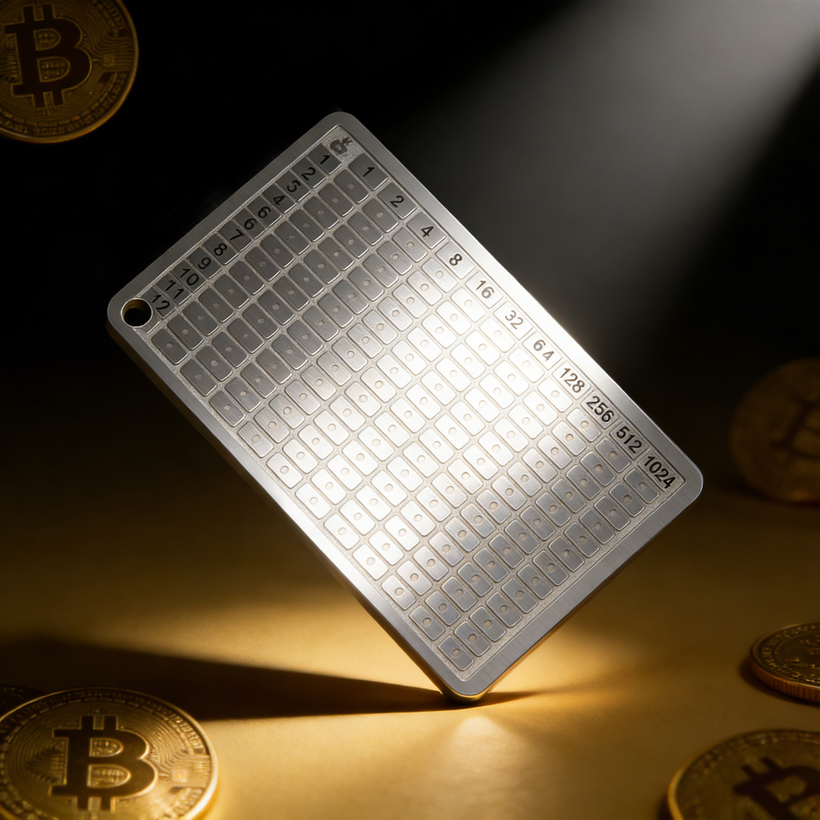Vaultigo Titanium Seed Plate Grid