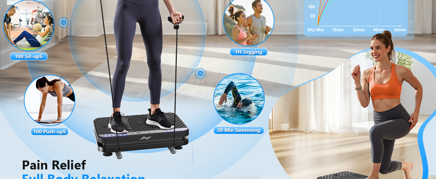vibration plate exercise machine