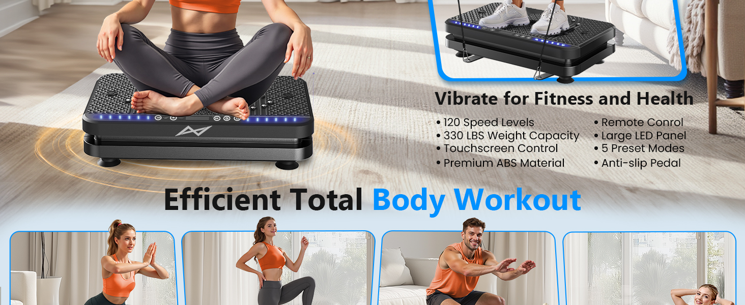 vibration plate exercise machine