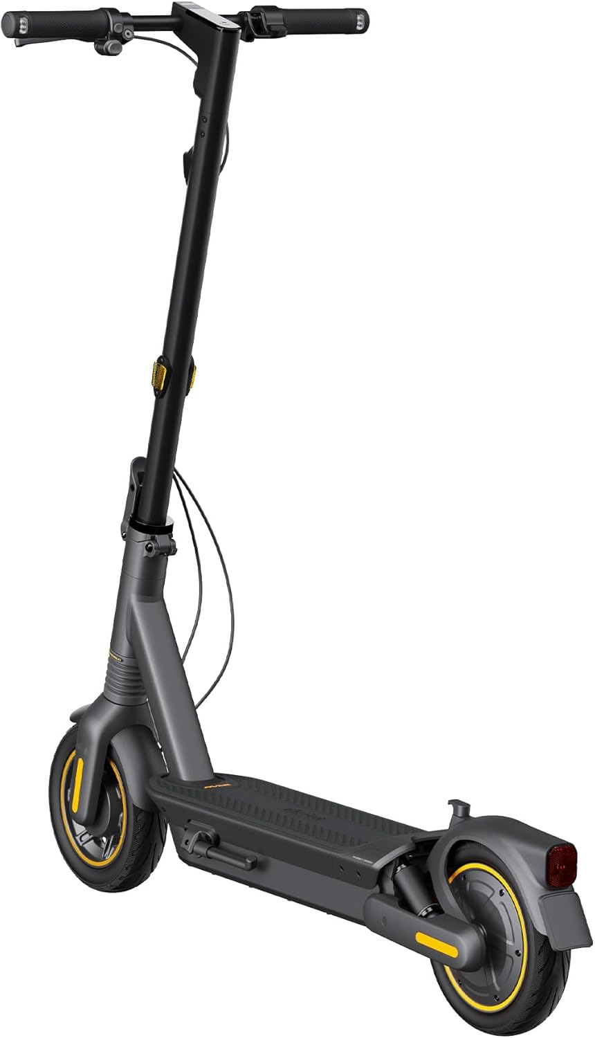 Ninebot MAX Series Electric Scooter, Up to 22–28 MPH, Long Rang, Dual Suspension & Braking System, Fast Charging, Scooter for Adults, UL-2272 2271 Certified (G2/G3)