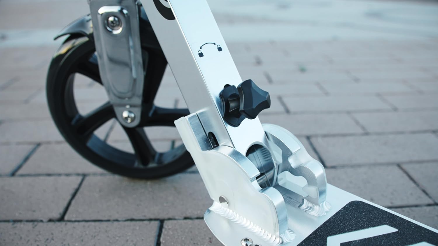 A5 DLX Kick Scooter for Kids Ages 8+ - 8" Urethane Wheels, Foldable, Anti-Rattle Handlebars, for Riders up to 220 lbs