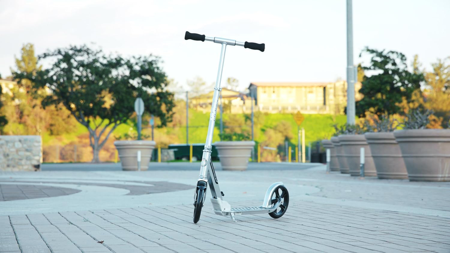 A5 DLX Kick Scooter for Kids Ages 8+ - 8" Urethane Wheels, Foldable, Anti-Rattle Handlebars, for Riders up to 220 lbs