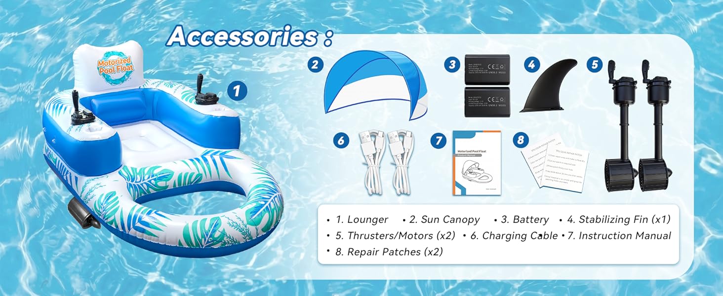 Motorized Pool Float