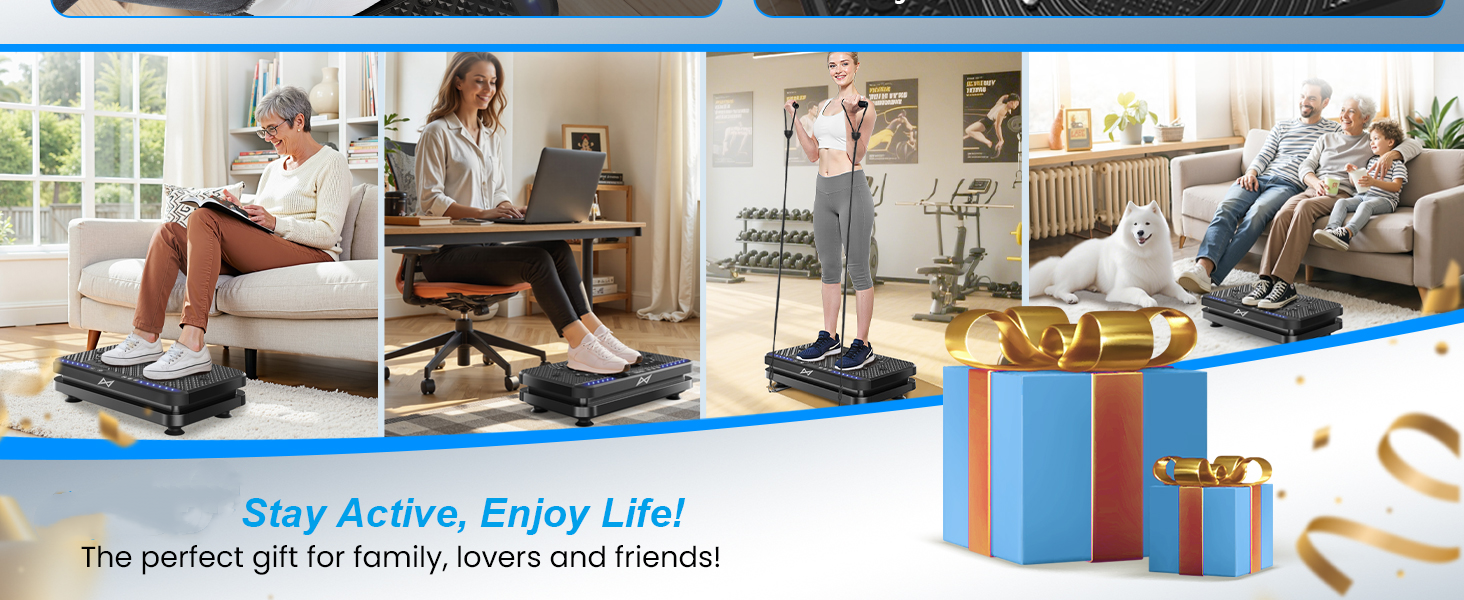 vibration plate exercise machine