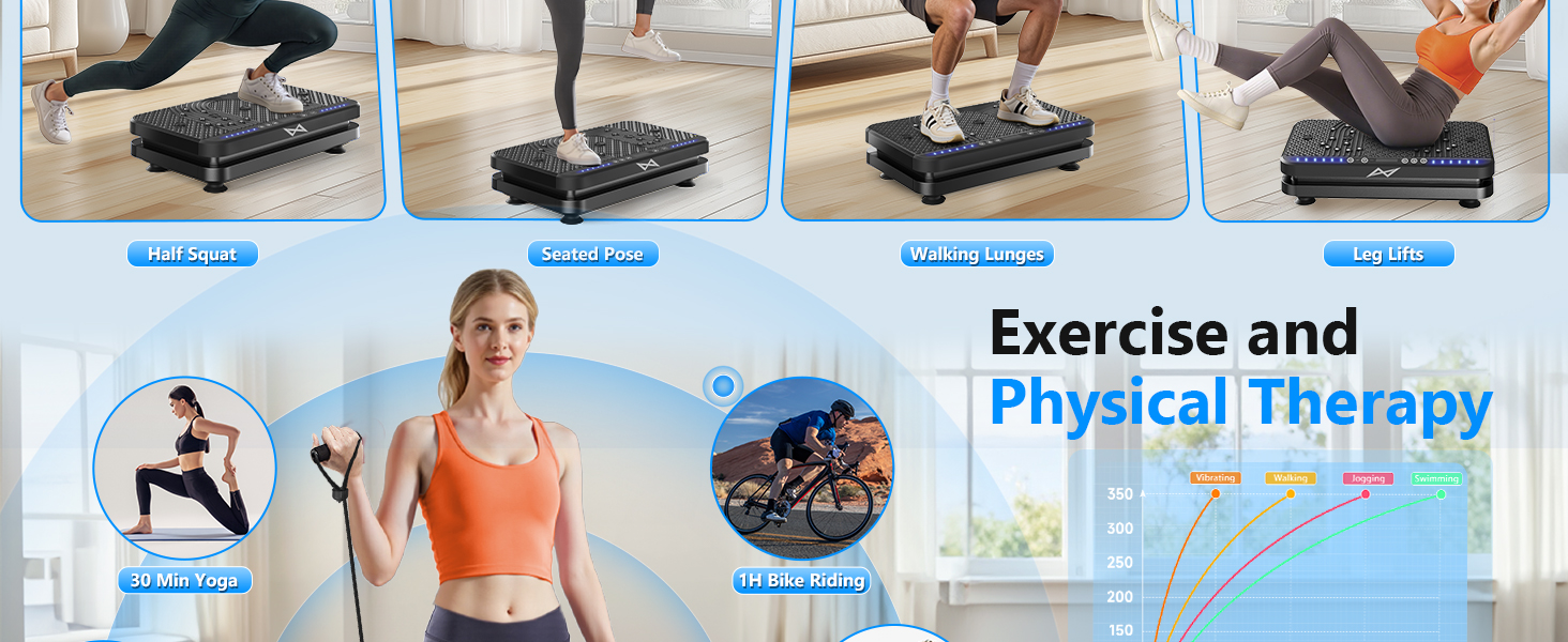 vibration plate exercise machine
