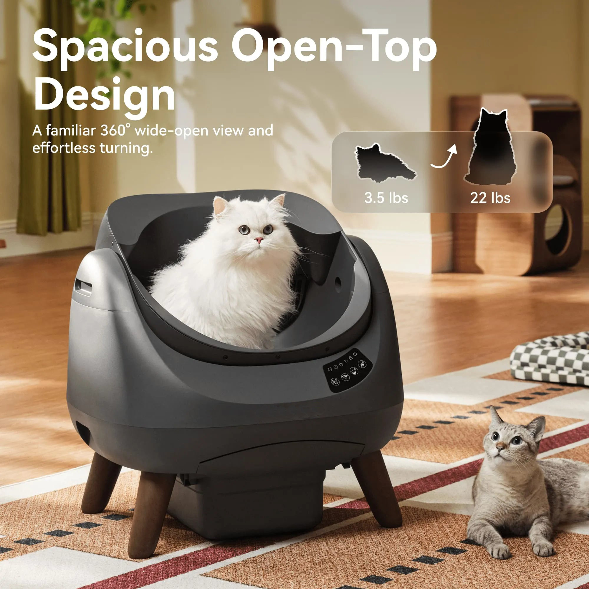 Self-Cleaning Litter Box - Multi-Cat