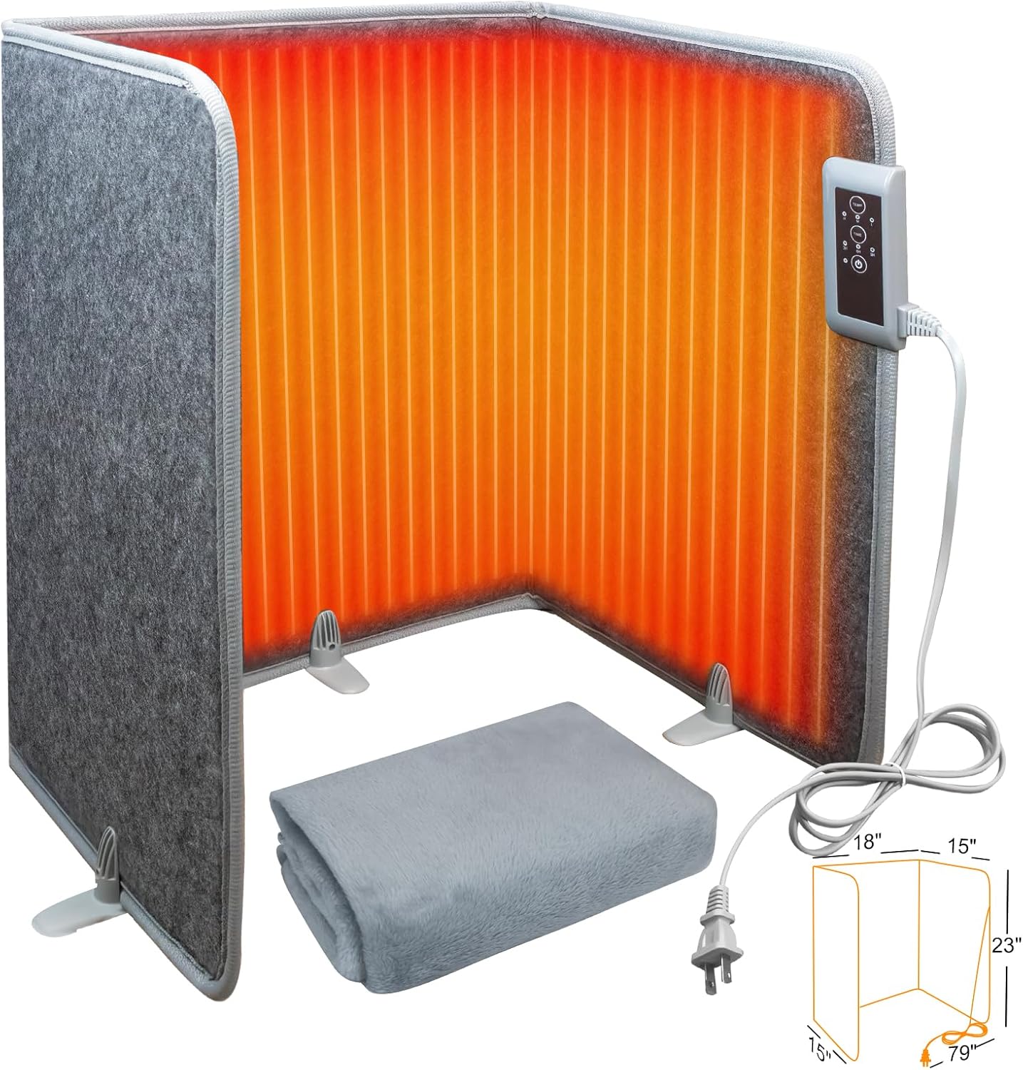 🎉Last Day 50% OFF⏰️Foldable Leg Warmer With Soft Blanket