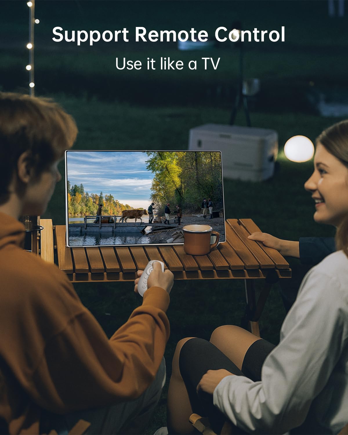 25 Inch Portable TV - Smart Touch Screen with Google Play