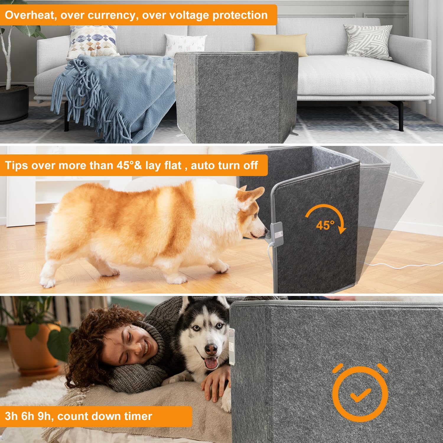 🎉Last Day 50% OFF⏰️Foldable Leg Warmer With Soft Blanket