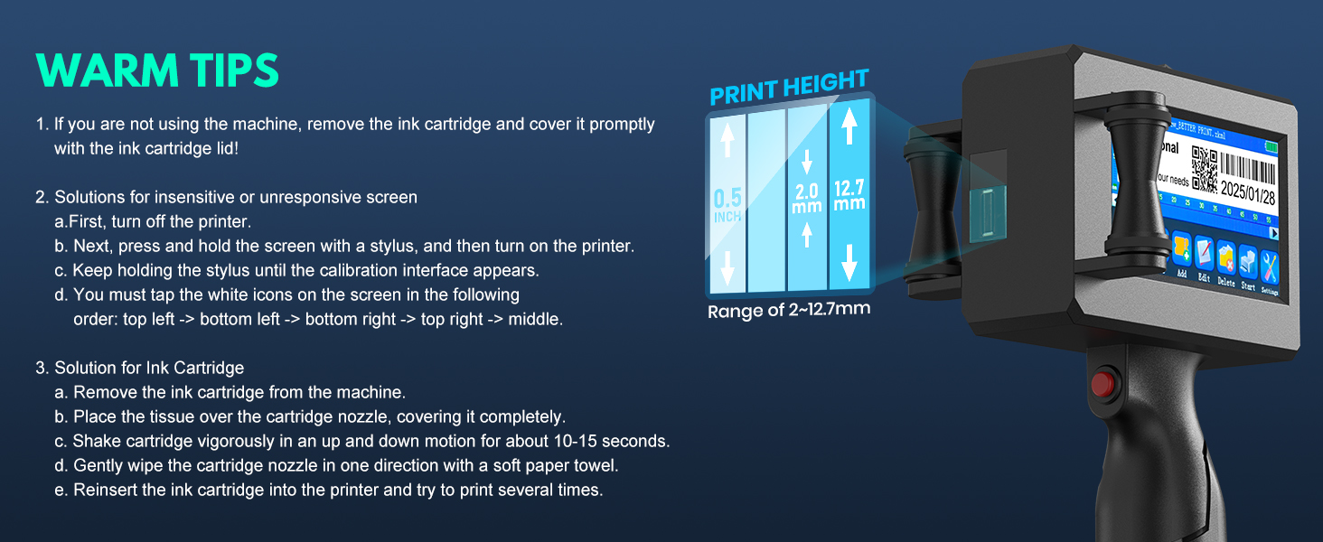 Handheld Inkjet Printer6