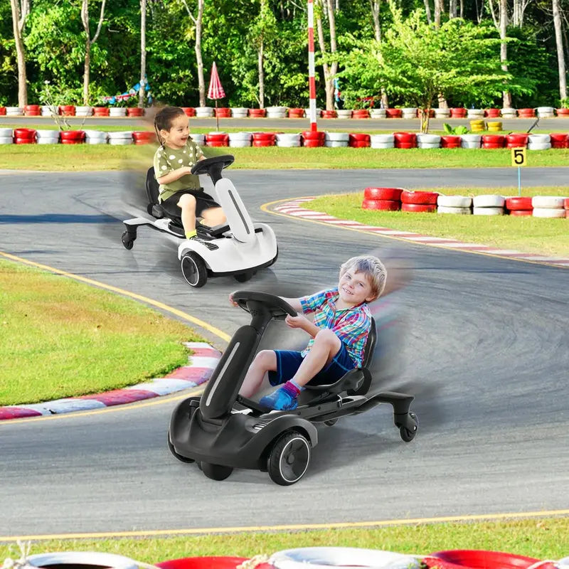 🎉Last Day 50% OFF⏰️ Electric Ride on Drift Car, 6V BatteryPowered Racing Kart
