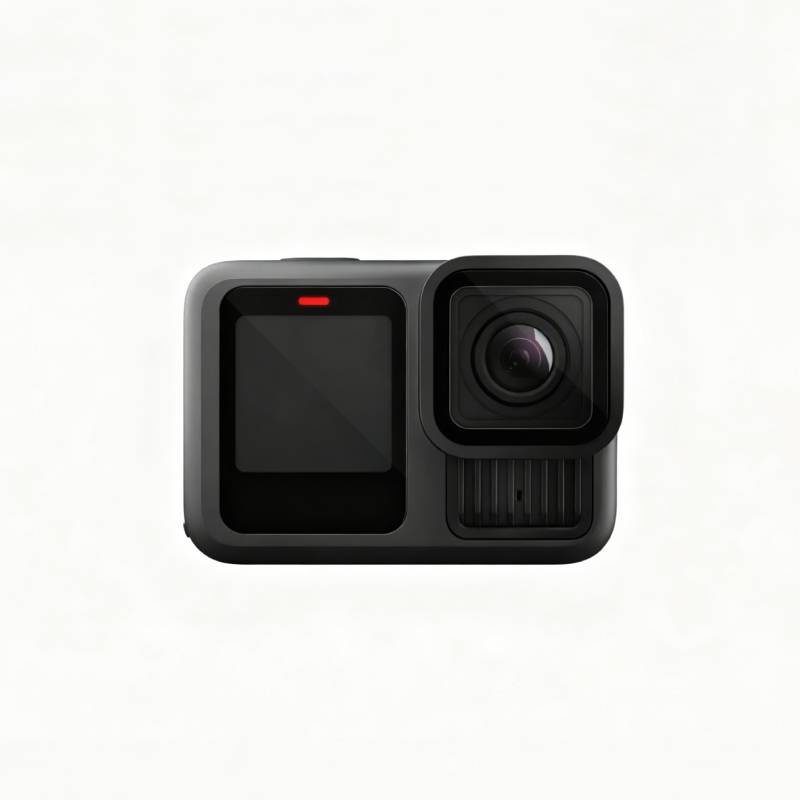 Black Action Camera + HB-Series Lens Collection - Waterproof Vlog Camera
