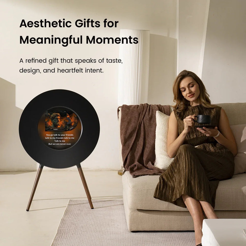 Vinyl-Style Bluetooth Speaker