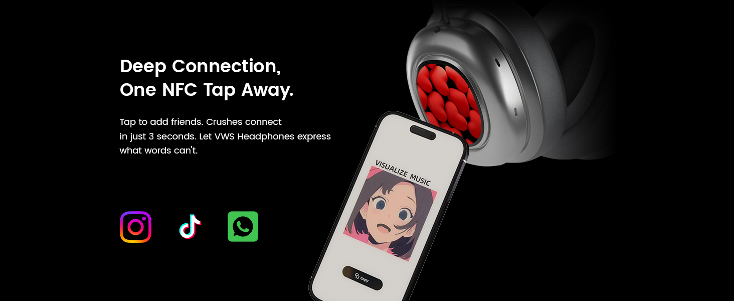 MorningBlues VWS X1 Wireless Over Ear Bluetooth Headphones