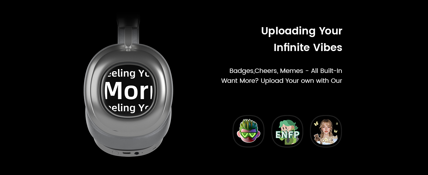 MorningBlues VWS X1 Wireless Over Ear Bluetooth Headphones