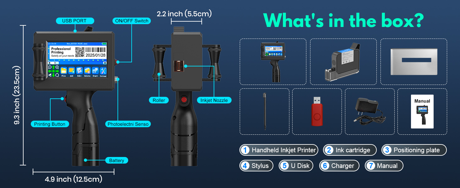Handheld Inkjet Printer7