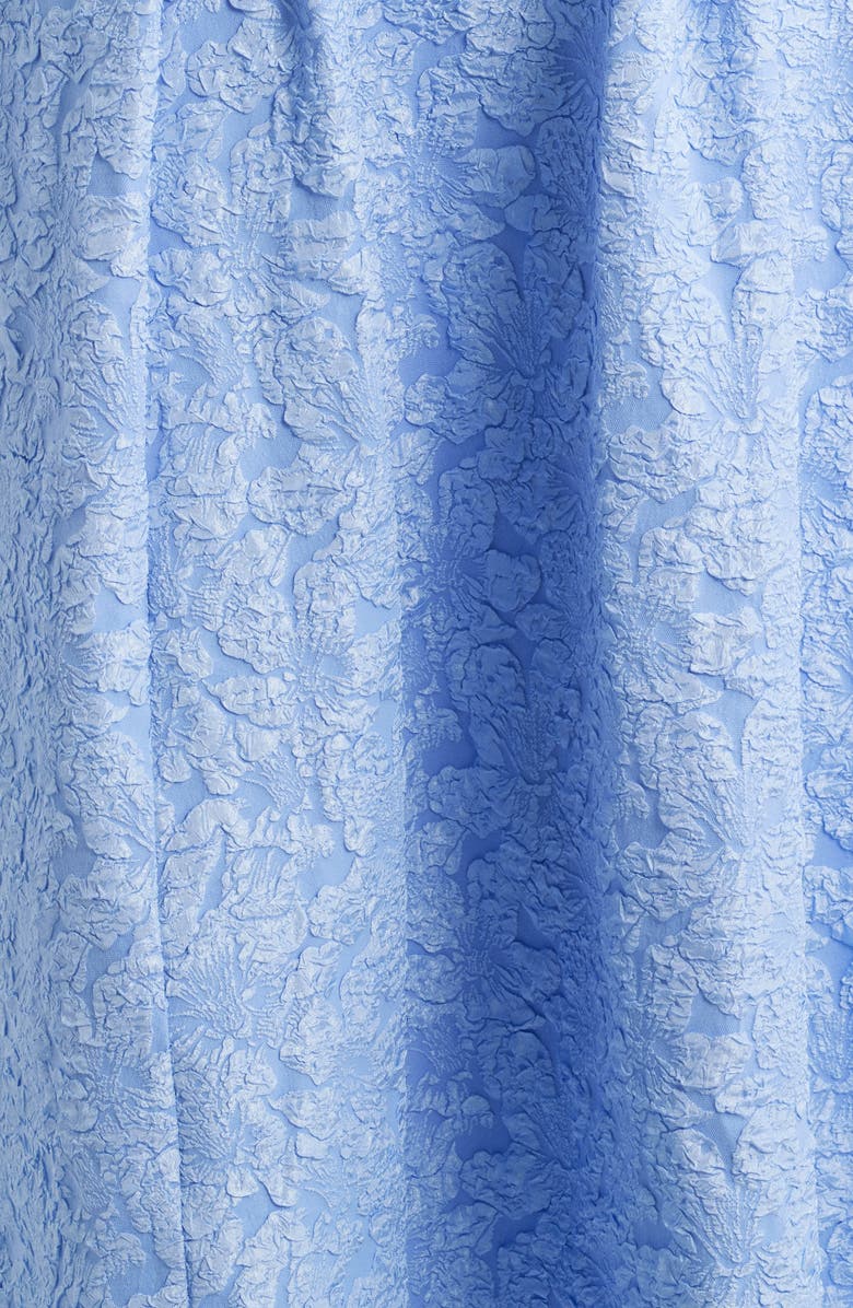 Floral Jacquard Gown