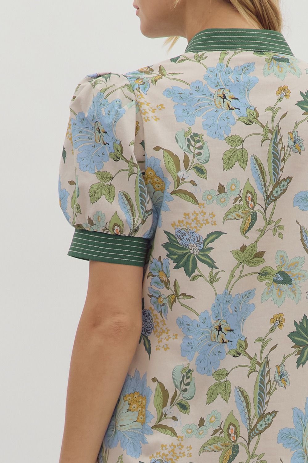 Happy As Can Be White Floral Dress