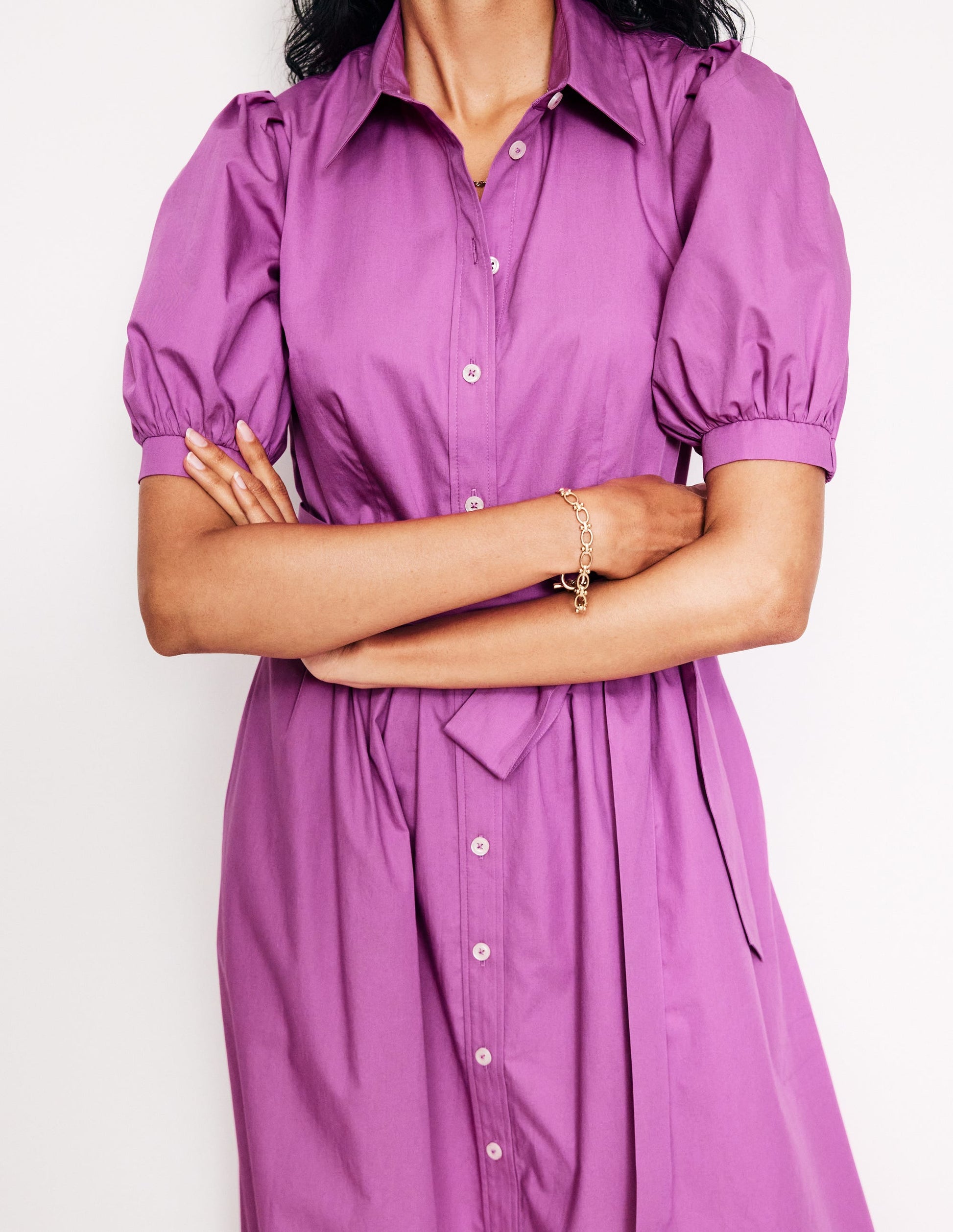 Alexa Maxi Shirt Dress